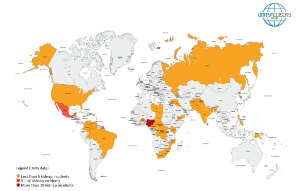 Significant Kidnap Events: 2021